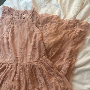 Pink Altard State Maxi Dress